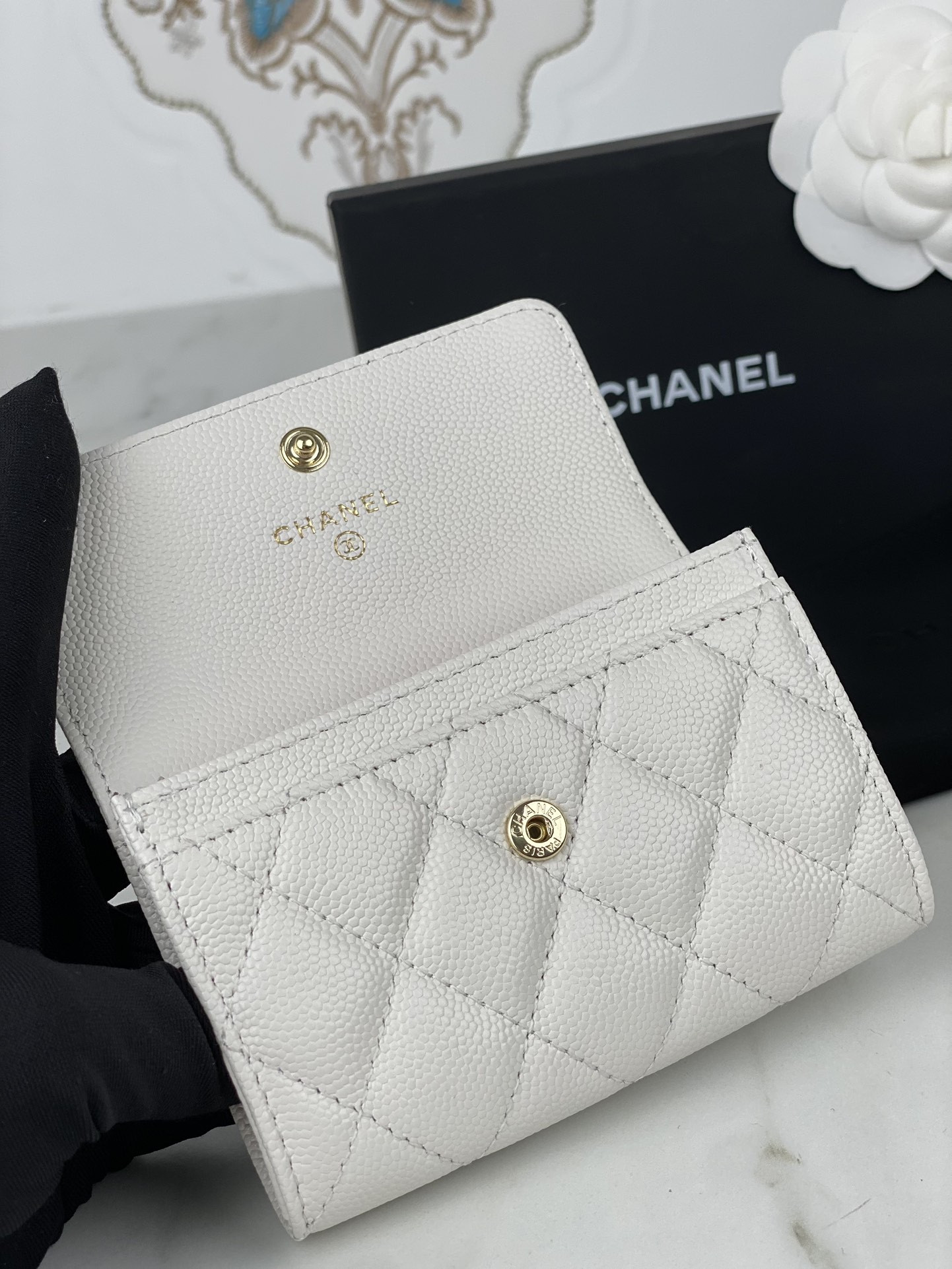 Chanle Flap Wallet