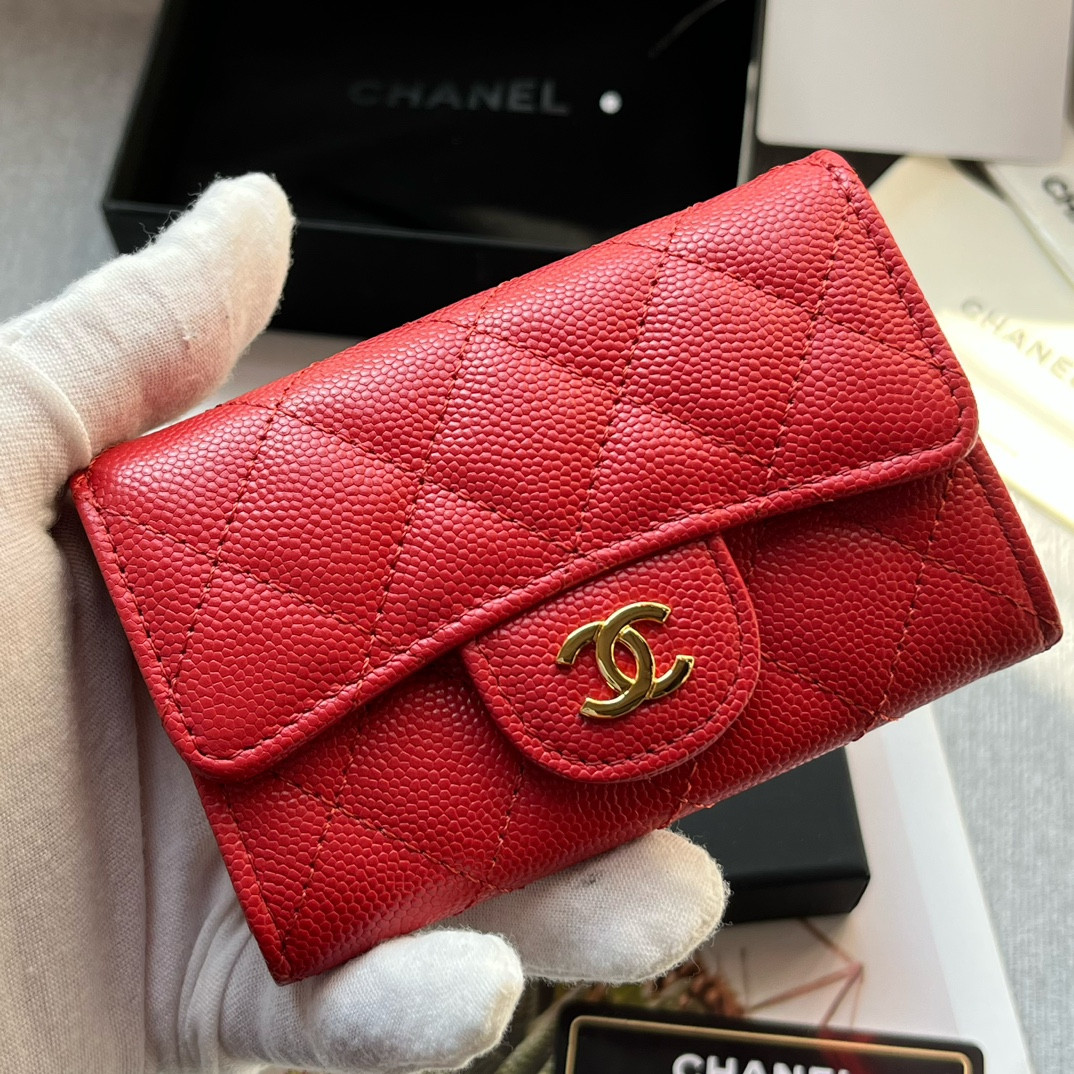Chanle Flap Wallet