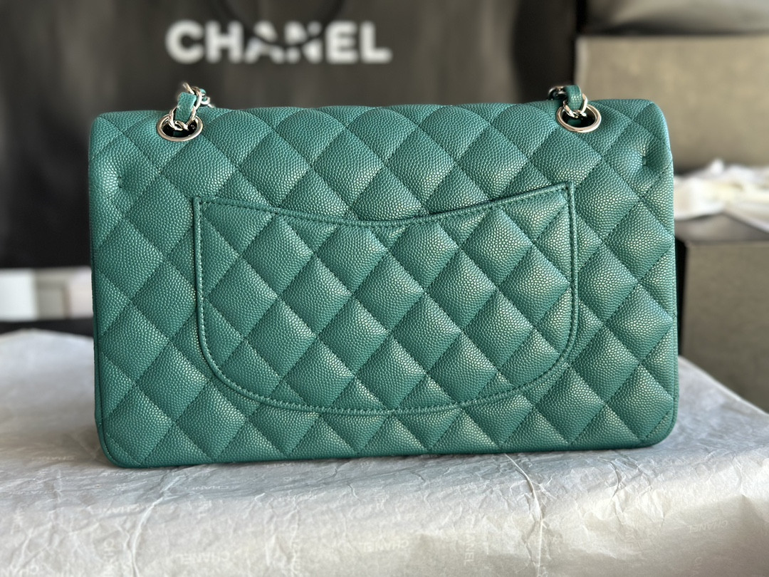 Chanle Classic Double Flap Silver Hardware