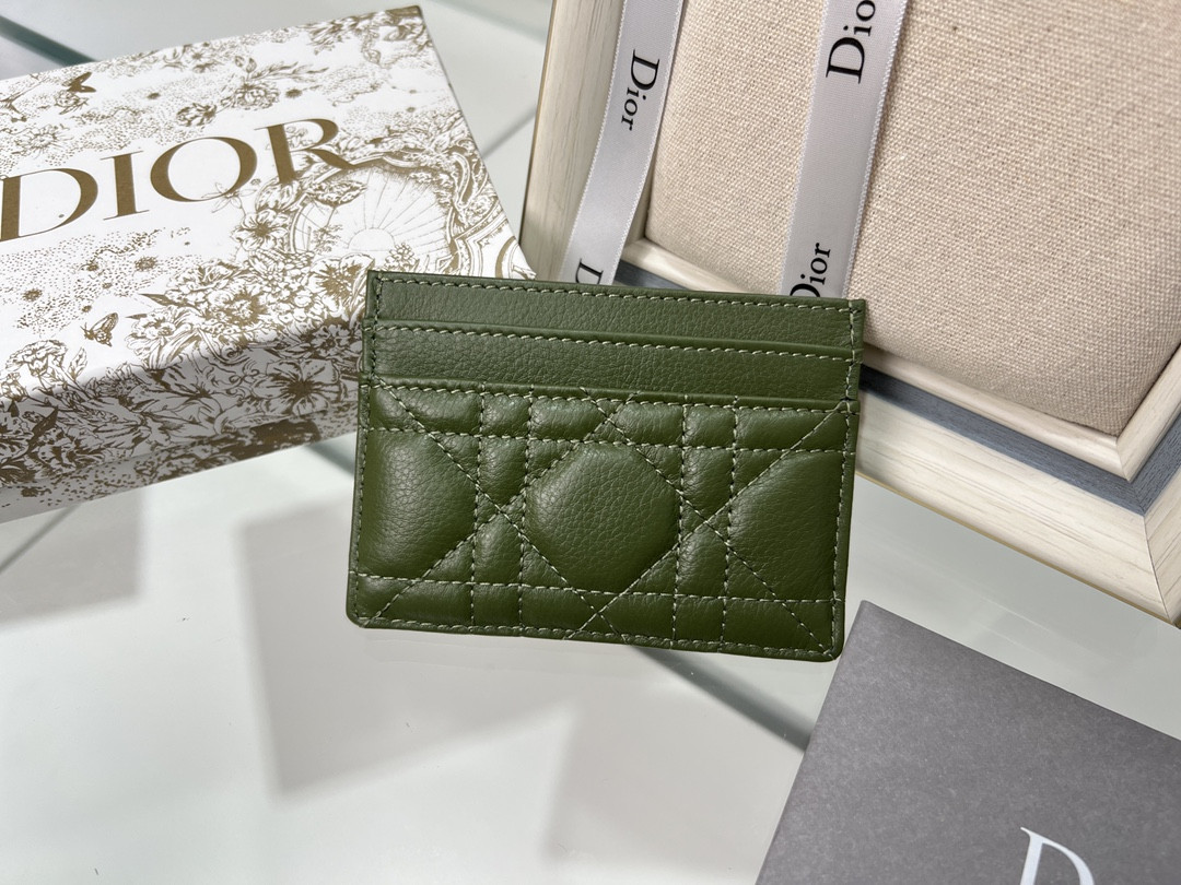 Dior Caro Five-slot Card Holder