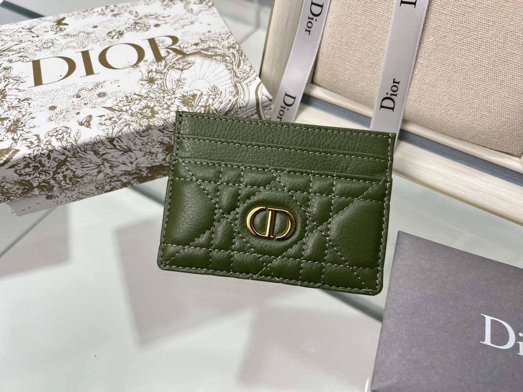 Dior Caro Five-slot Card Holder