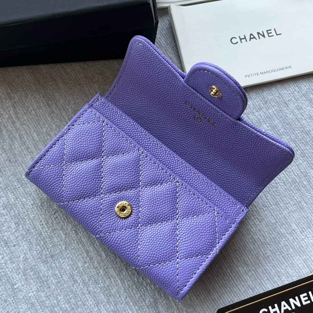 Chanle Flap Wallet