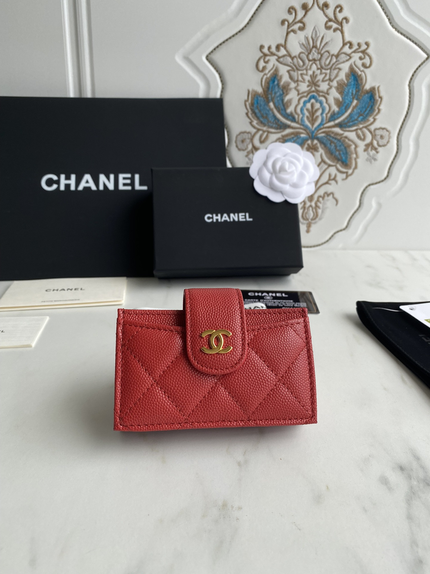 Chanle Flap Wallet