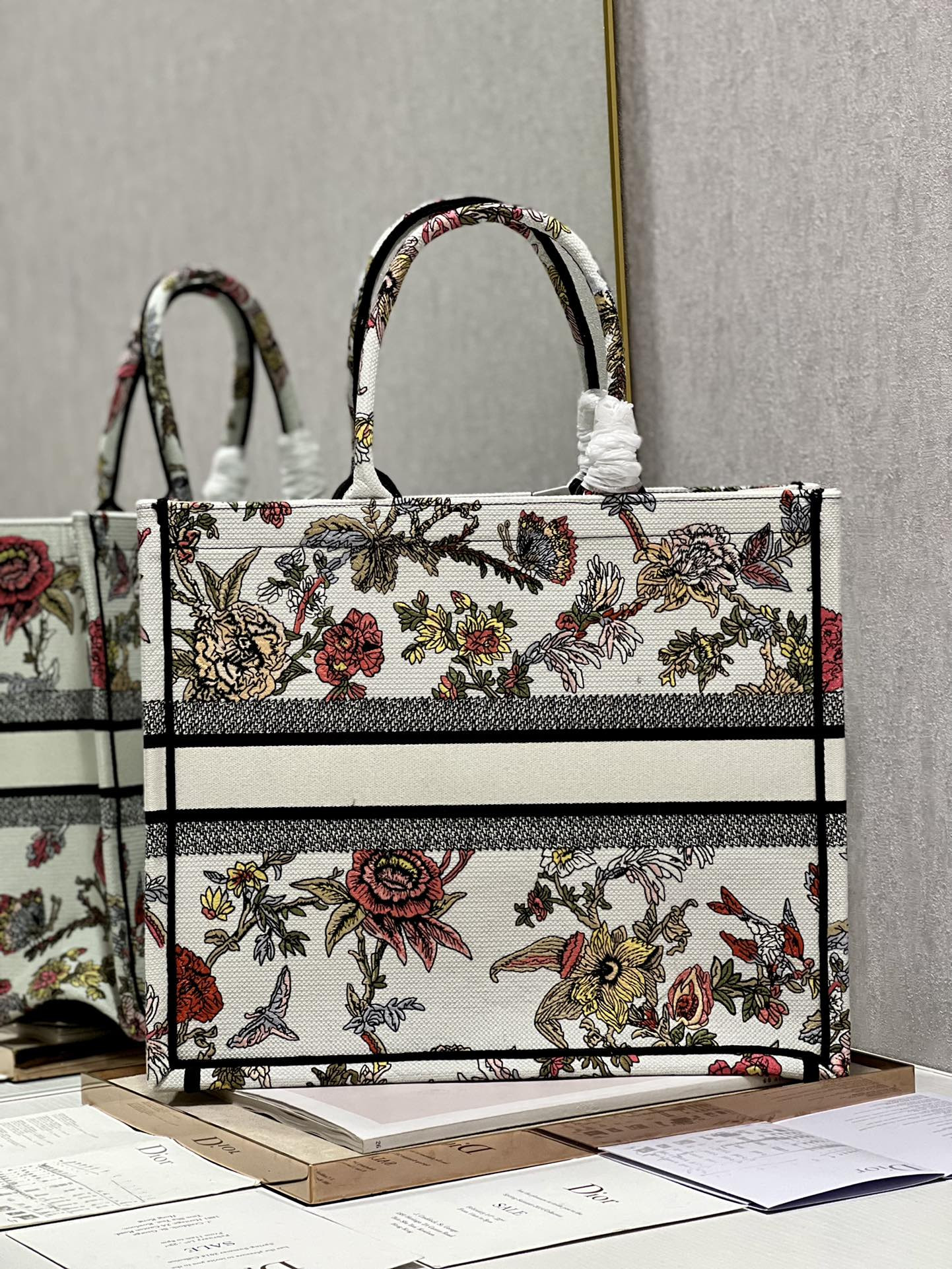 Large Dior Book Tote