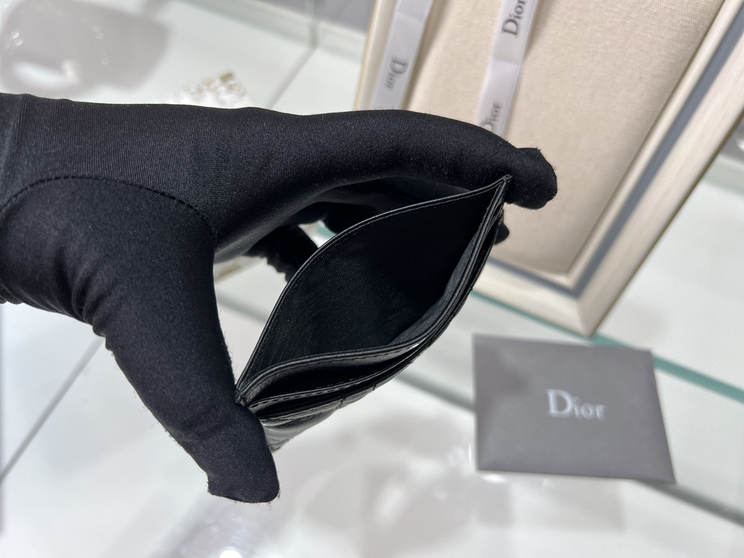 Dior Caro Five-slot Card Holder