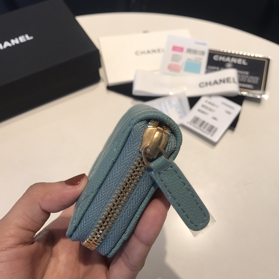 Chanle Zipped Wallet