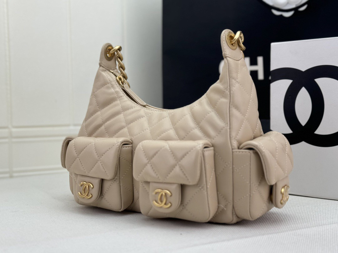 Chanel 2025ss Hobo Bag 30x12x22cm