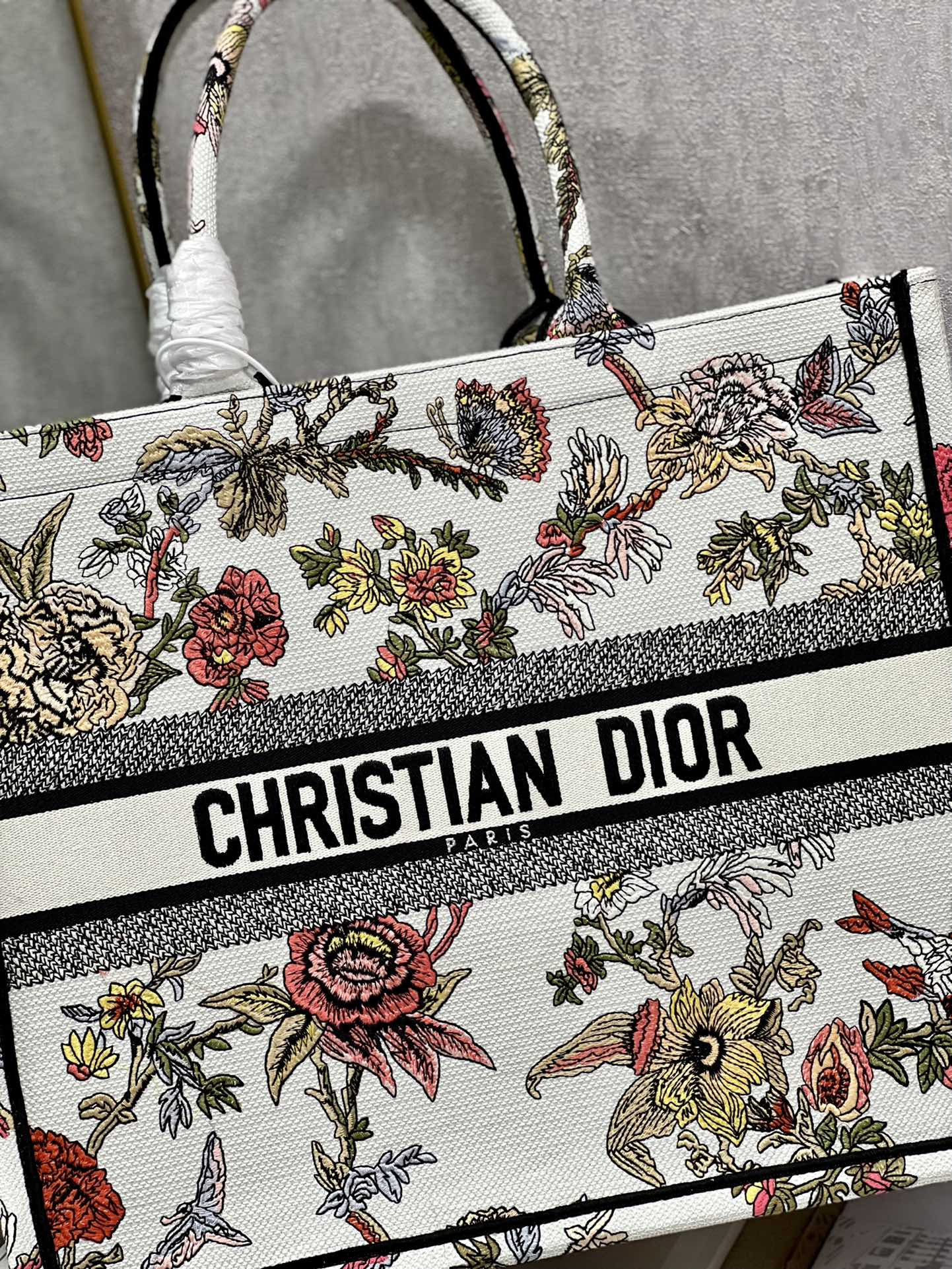 Large Dior Book Tote