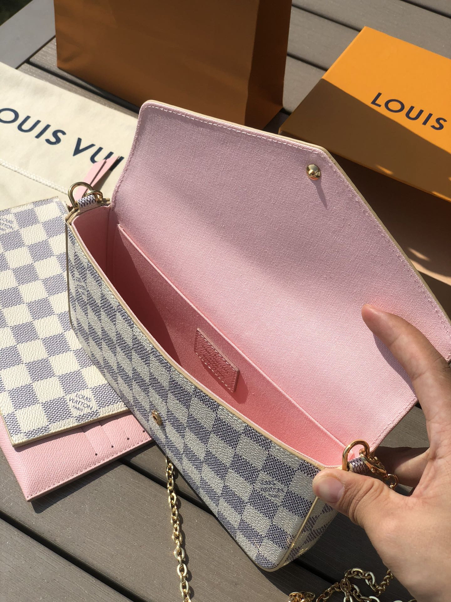 Lv Pochette Félicie Bag