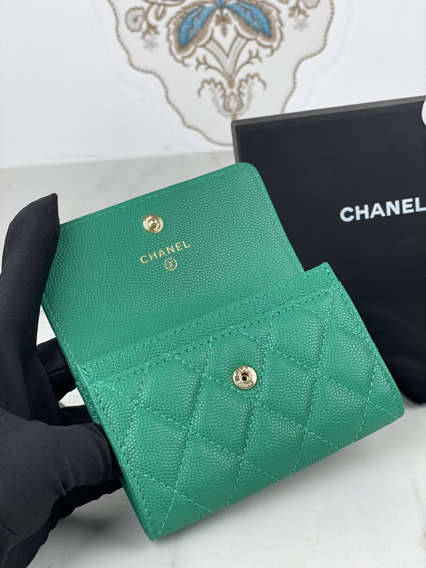 Chanle Flap Wallet