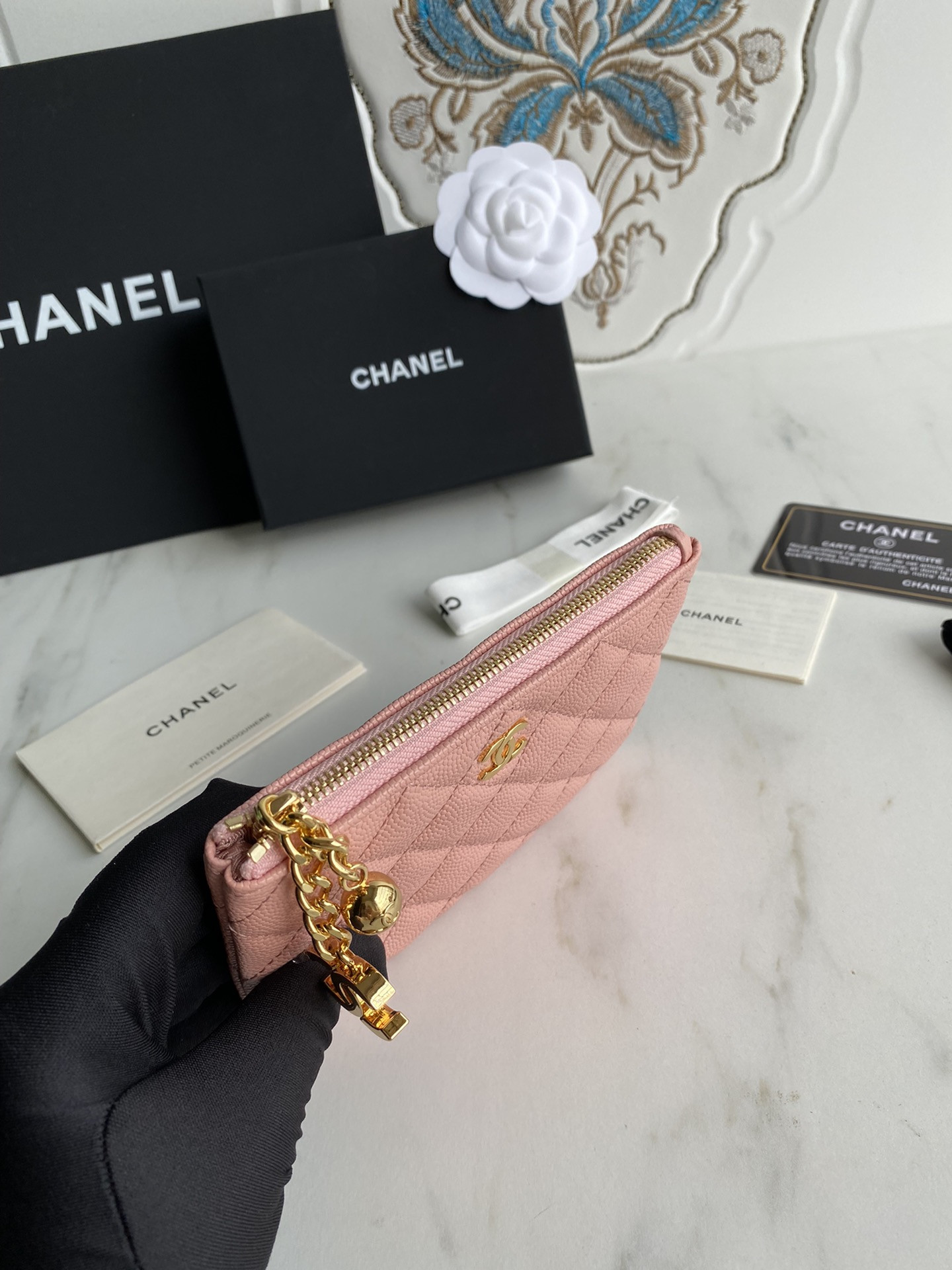Chanle Zipped Wallet