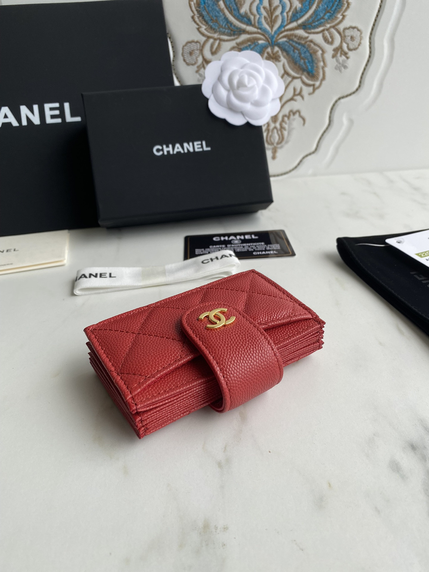 Chanle Flap Wallet