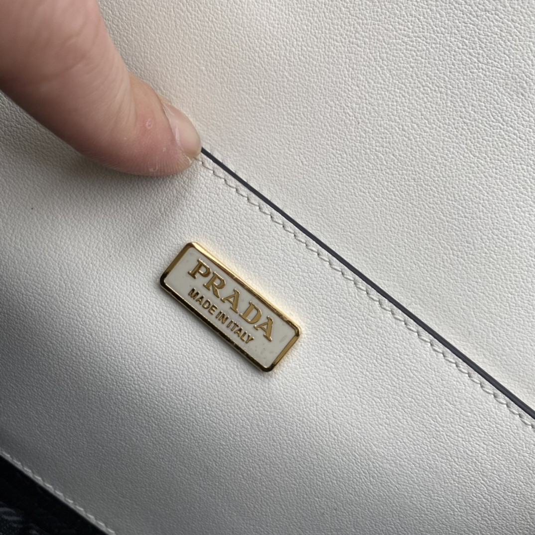 Prada Emblème Saffiano Shoulder Bag