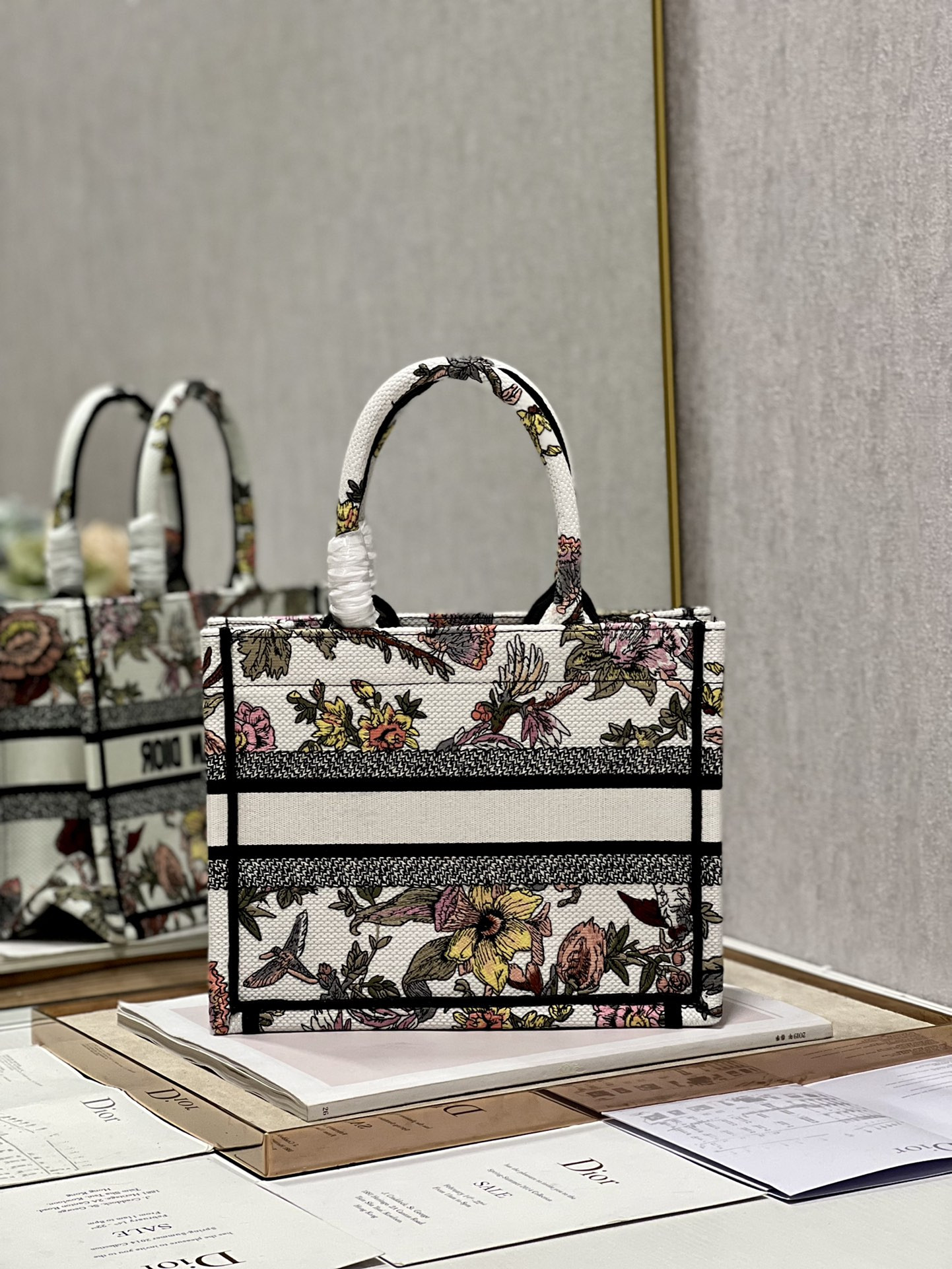 Small Dior Book Tote