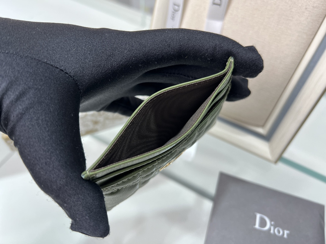 Dior Caro Five-slot Card Holder