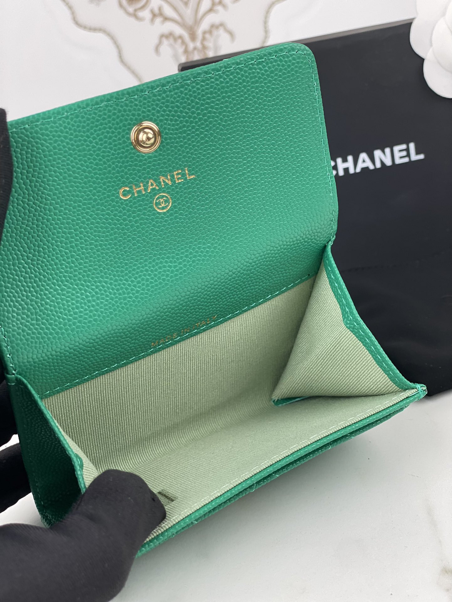 Chanle Flap Wallet