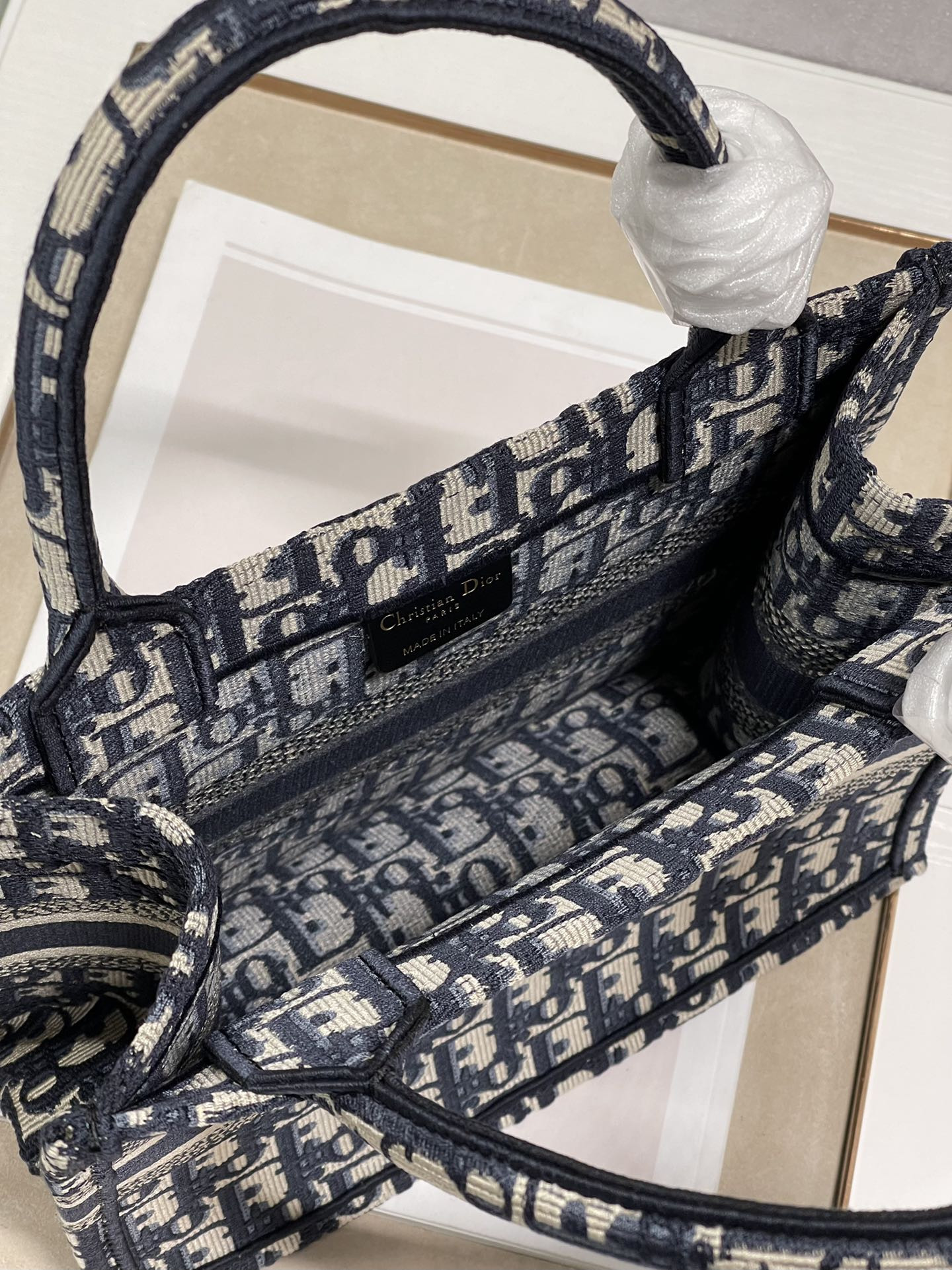 Small Dior Book Tote