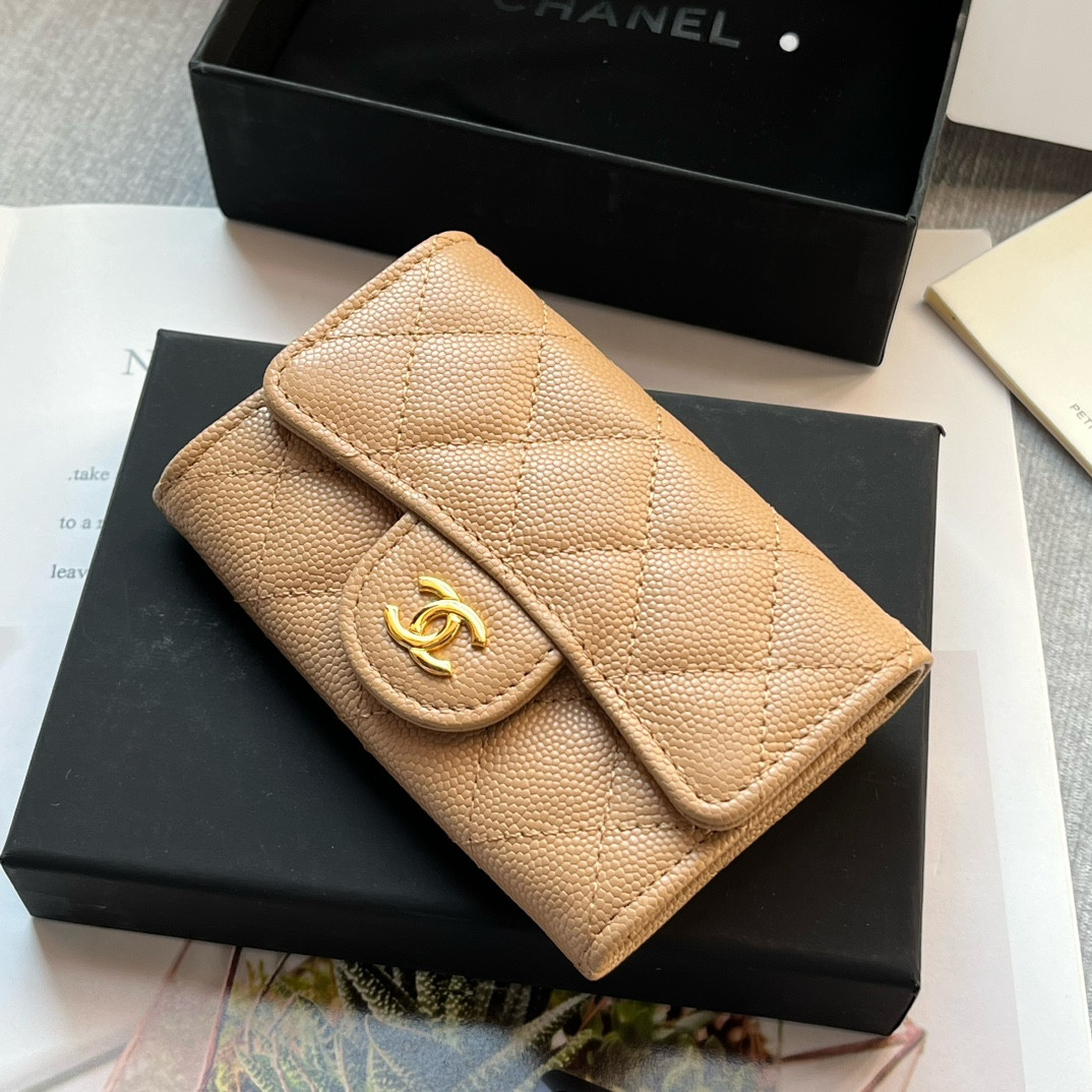 Chanle Flap Wallet