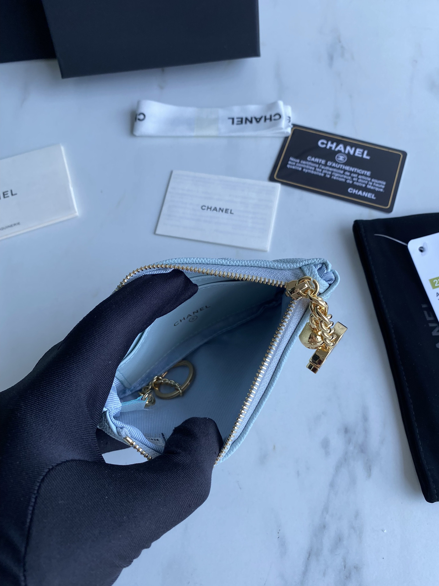 Chanle Zipped Wallet