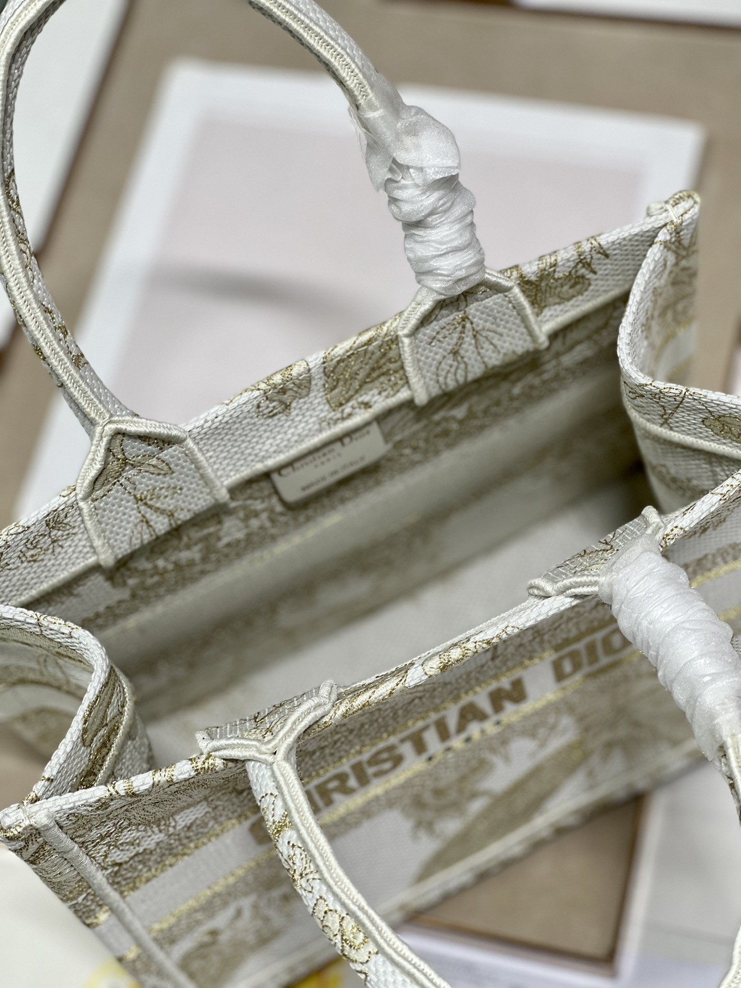 Small Dior Book Tote