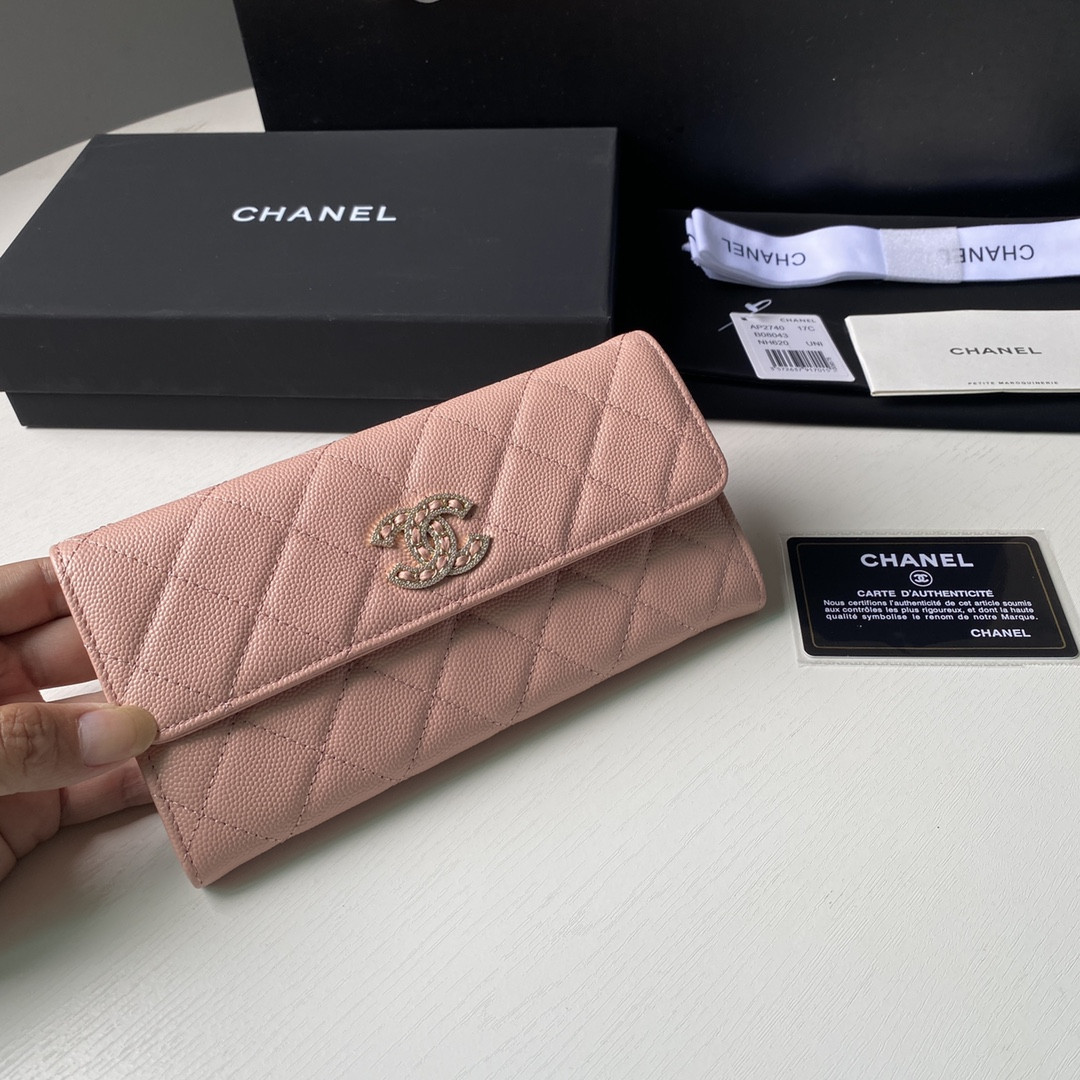 Chanle Flap Wallet