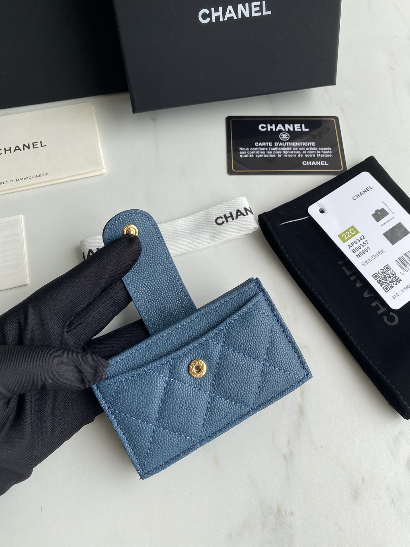 Chanle Flap Wallet