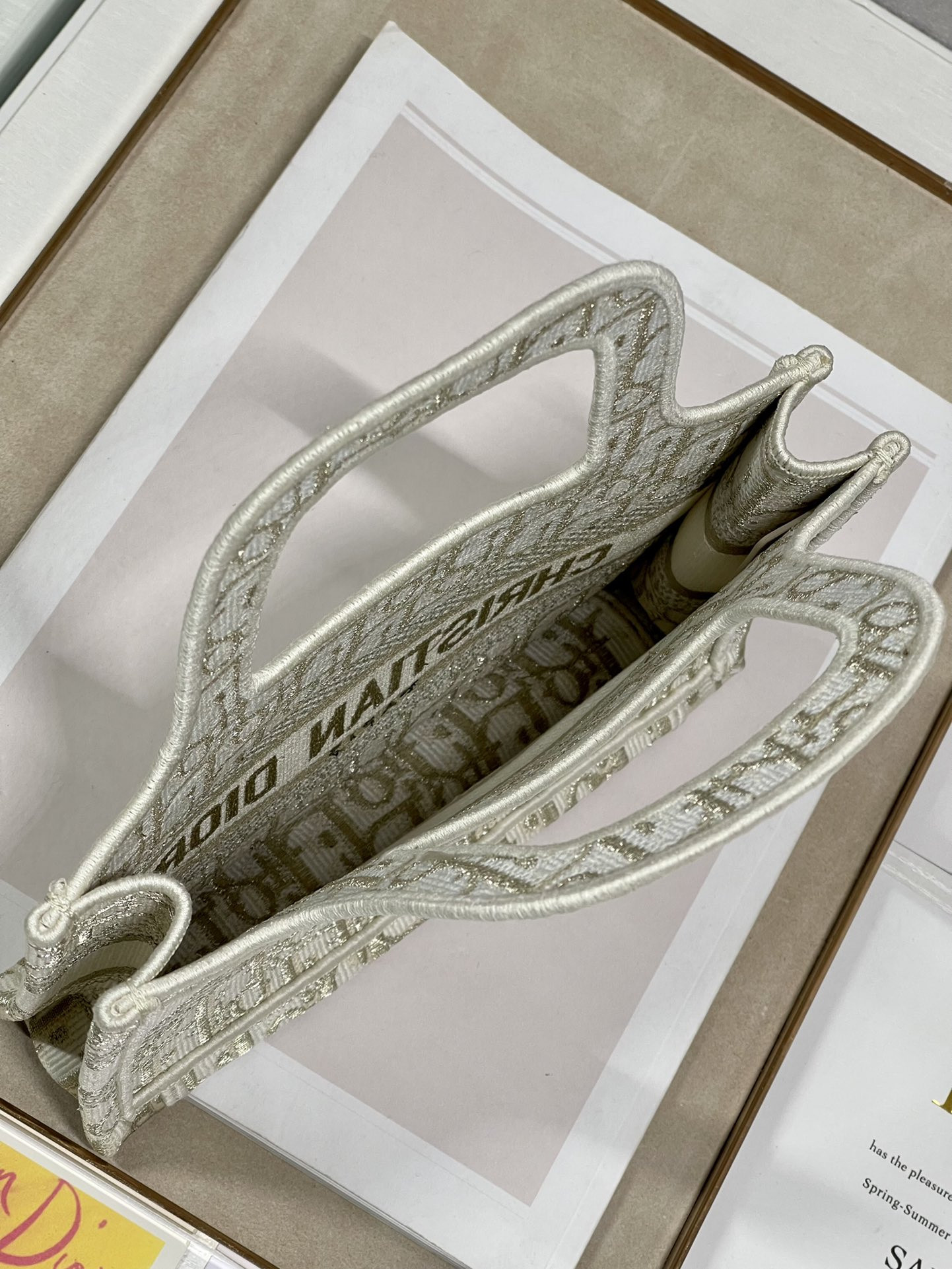 Mini Dior Book Tote