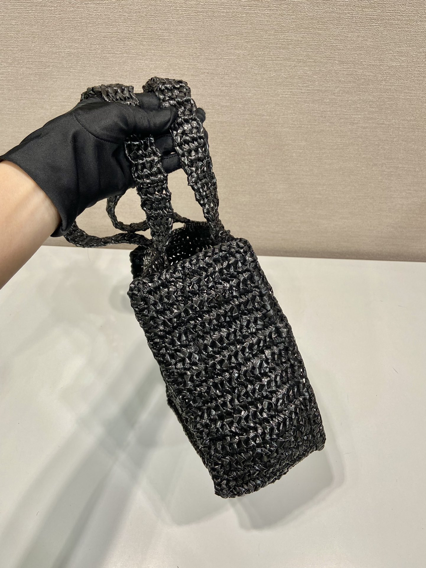 Prada Crochet Tote Bag