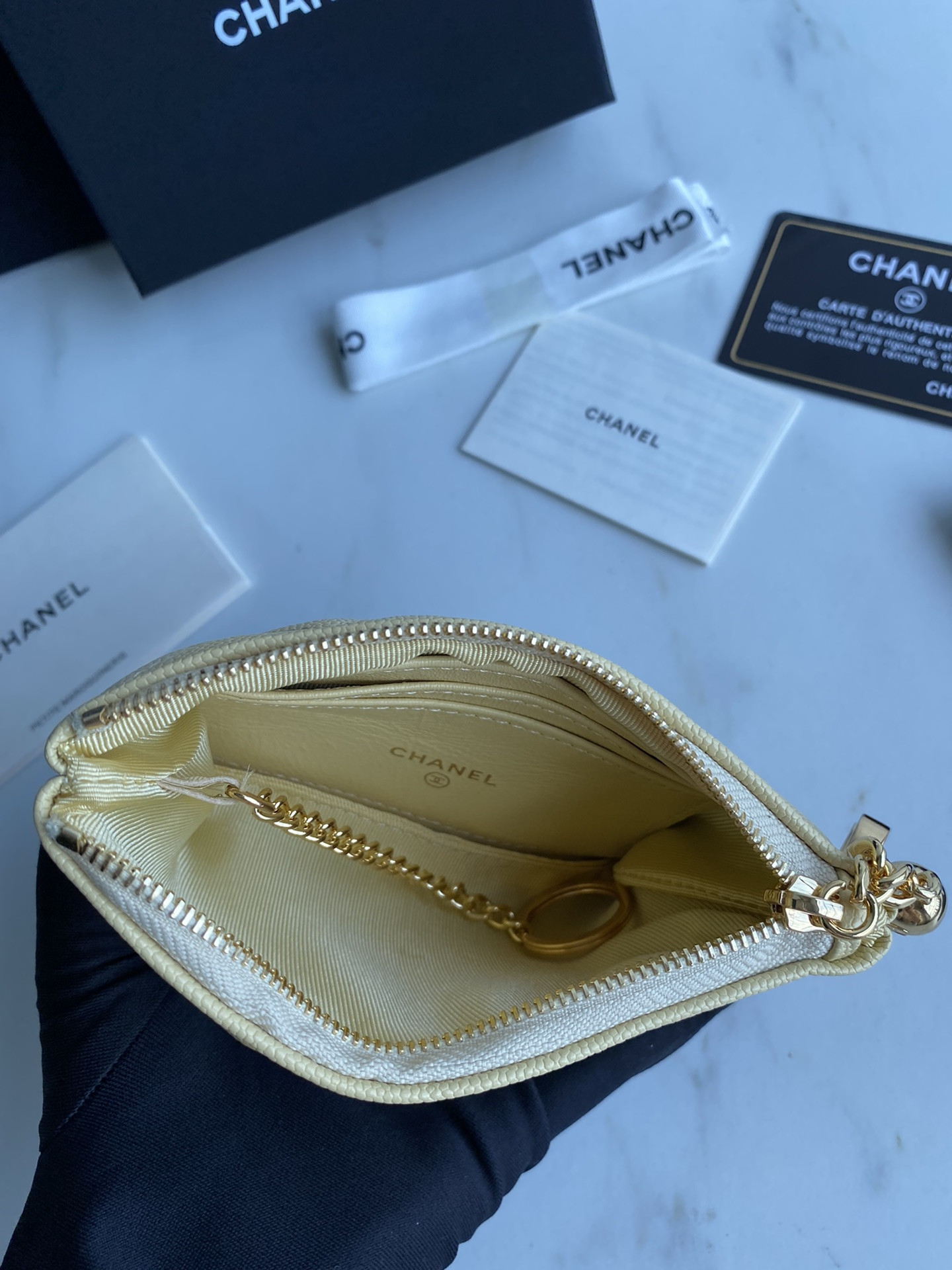 Chanle Zipped Wallet