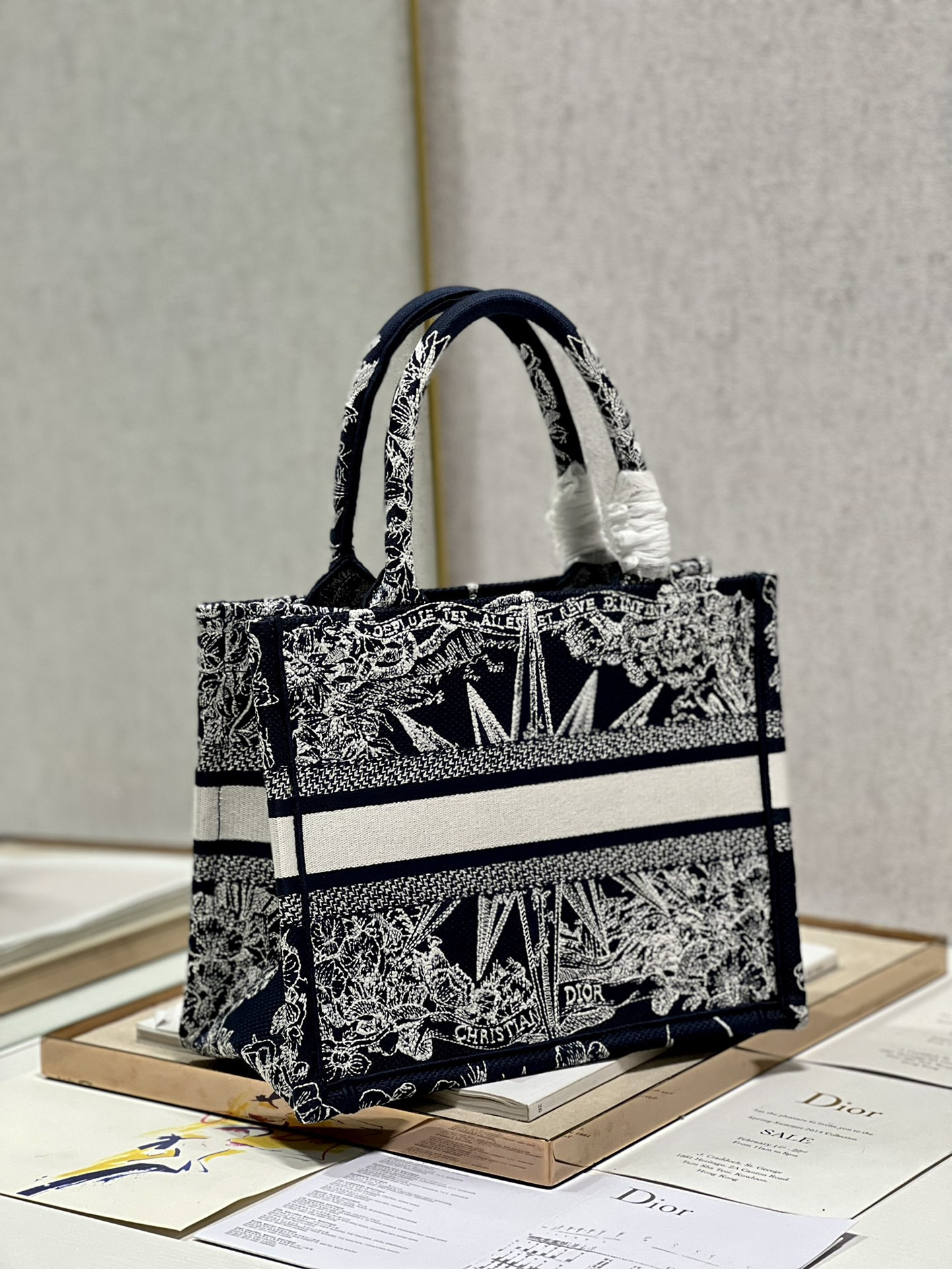 Small Dior Book Tote