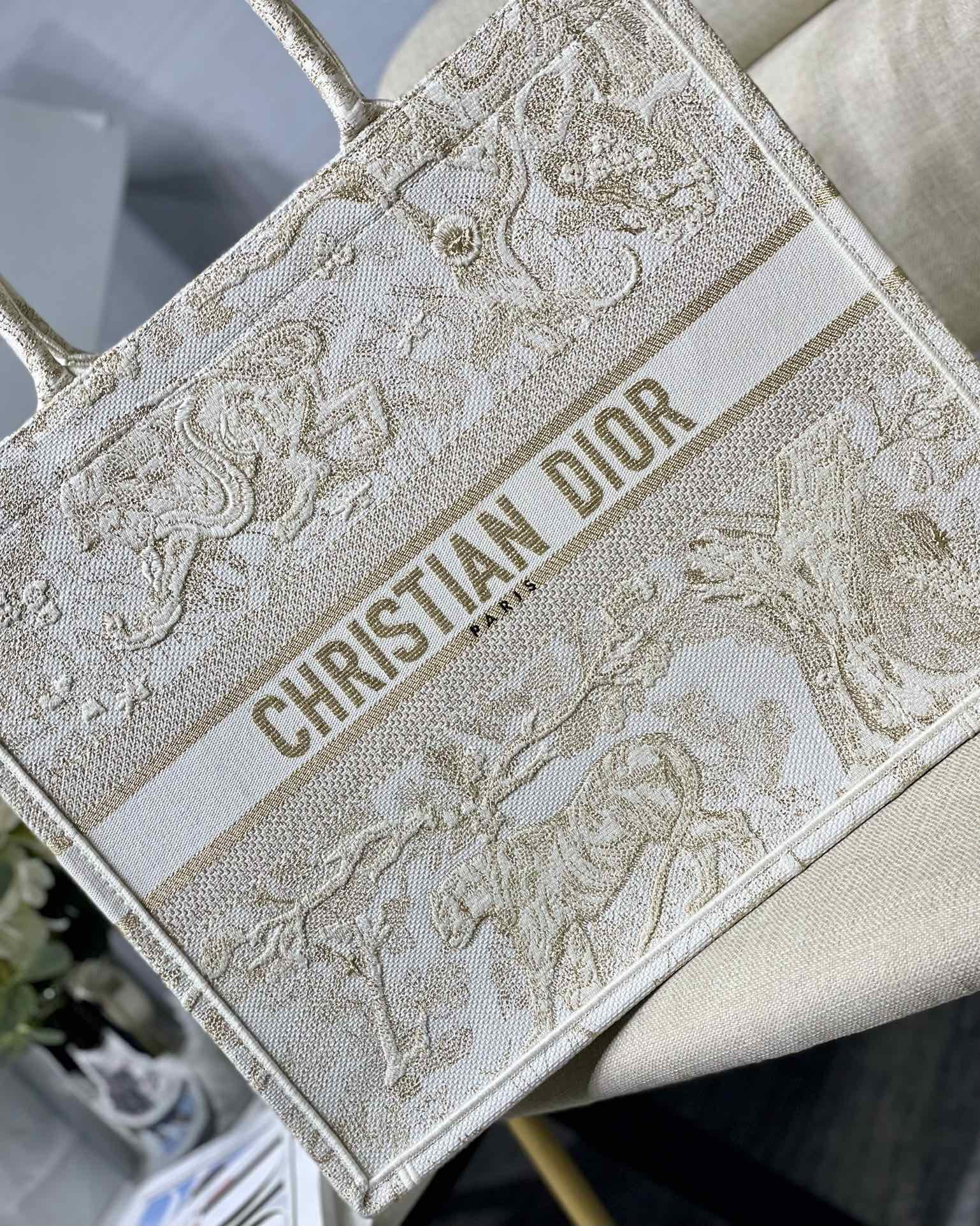 Large Dior Book Tote