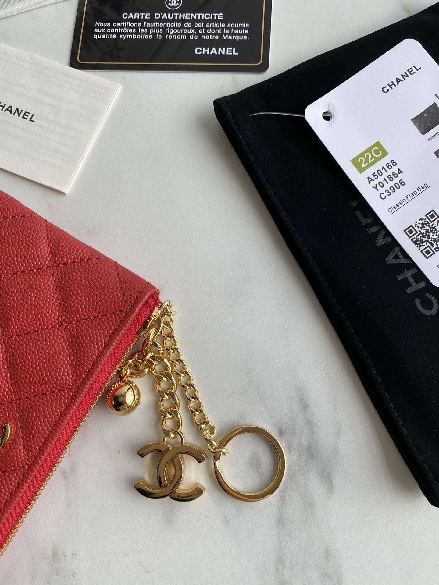 Chanle Zipped Wallet