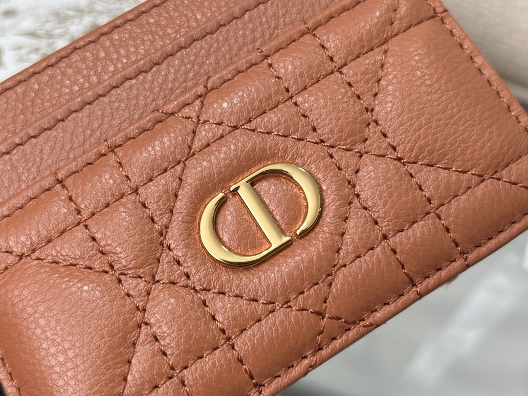 Dior Caro Five-slot Card Holder