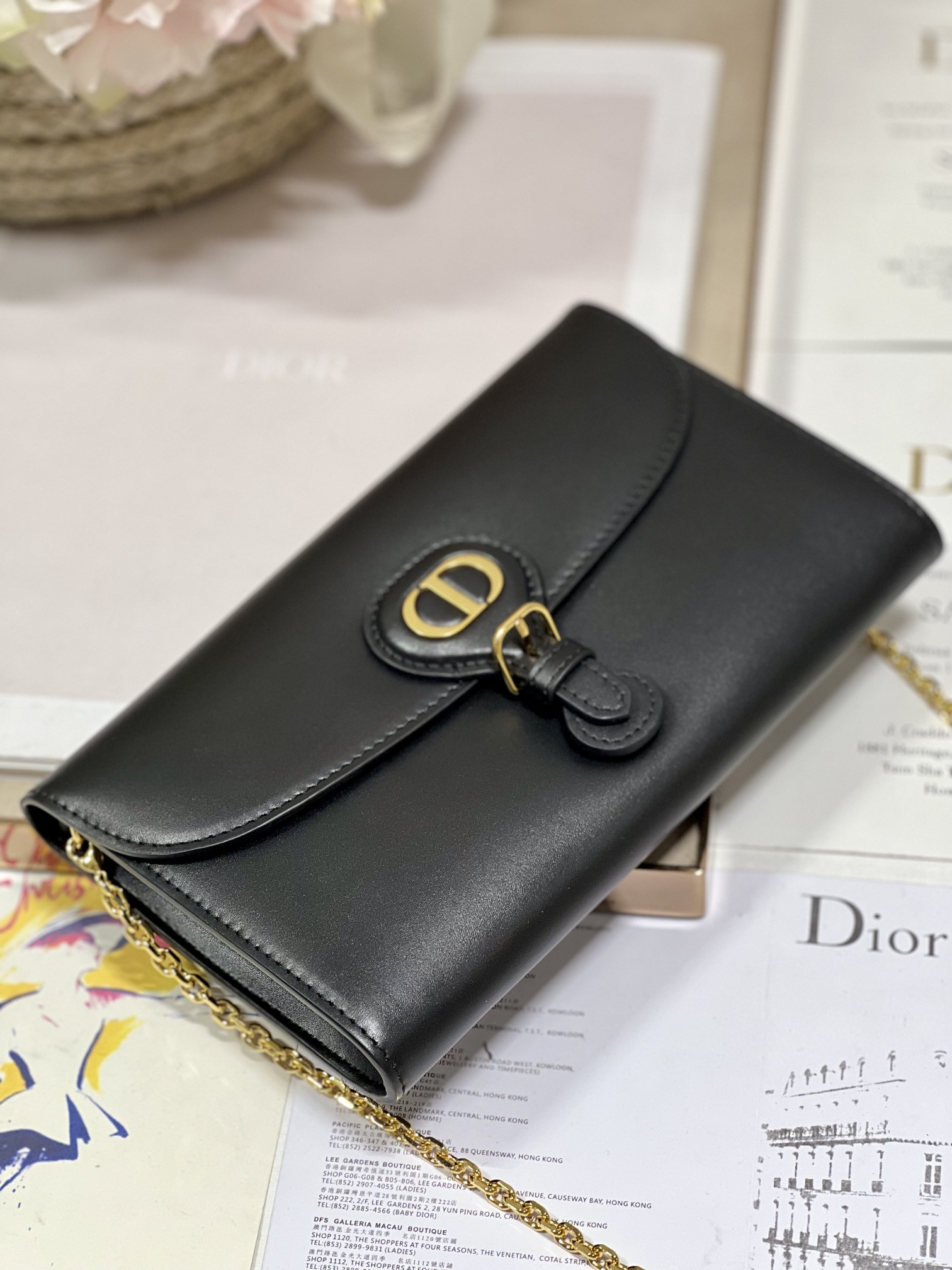 Dior Bobby East-west Pouch With Chain