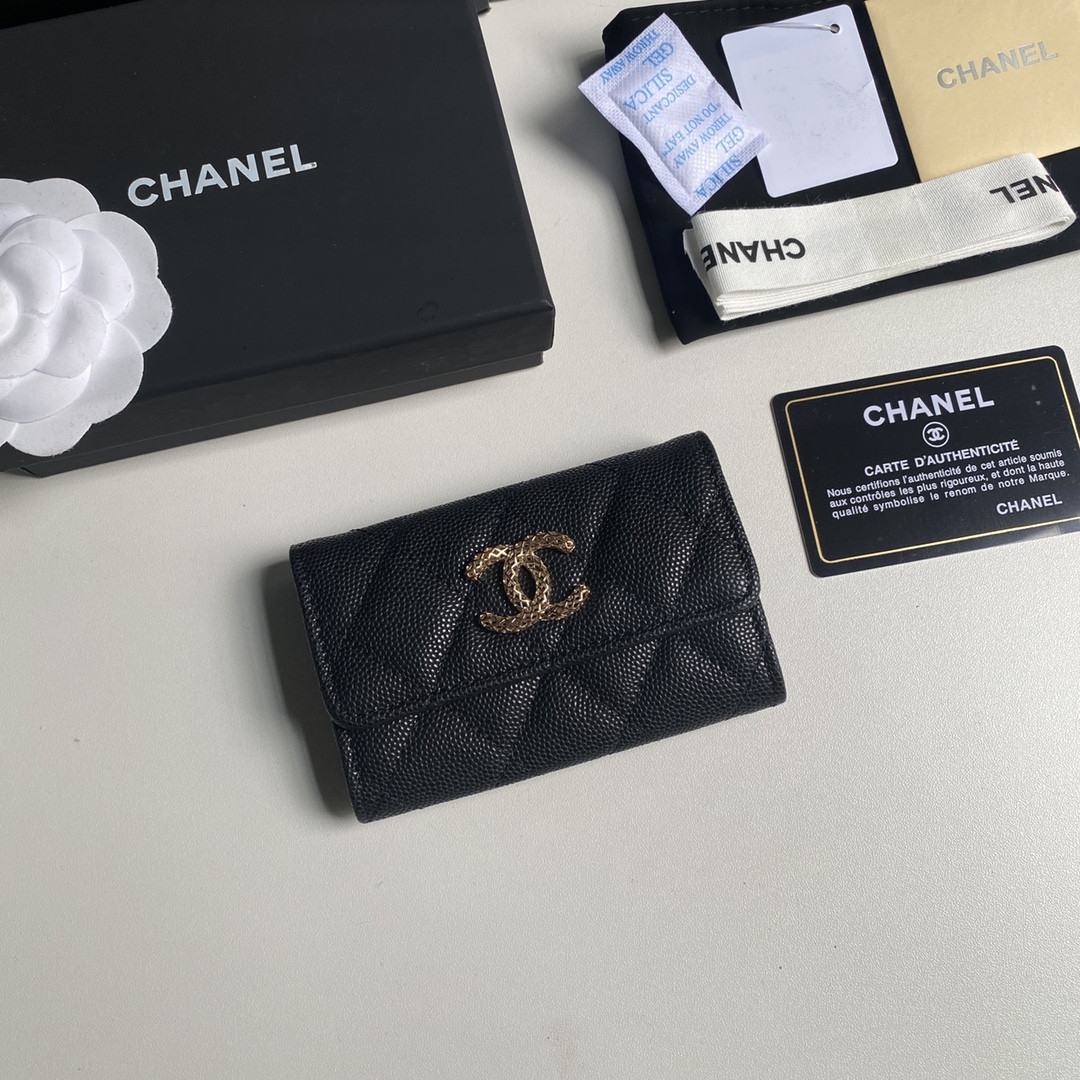 Chanle Flap Wallet
