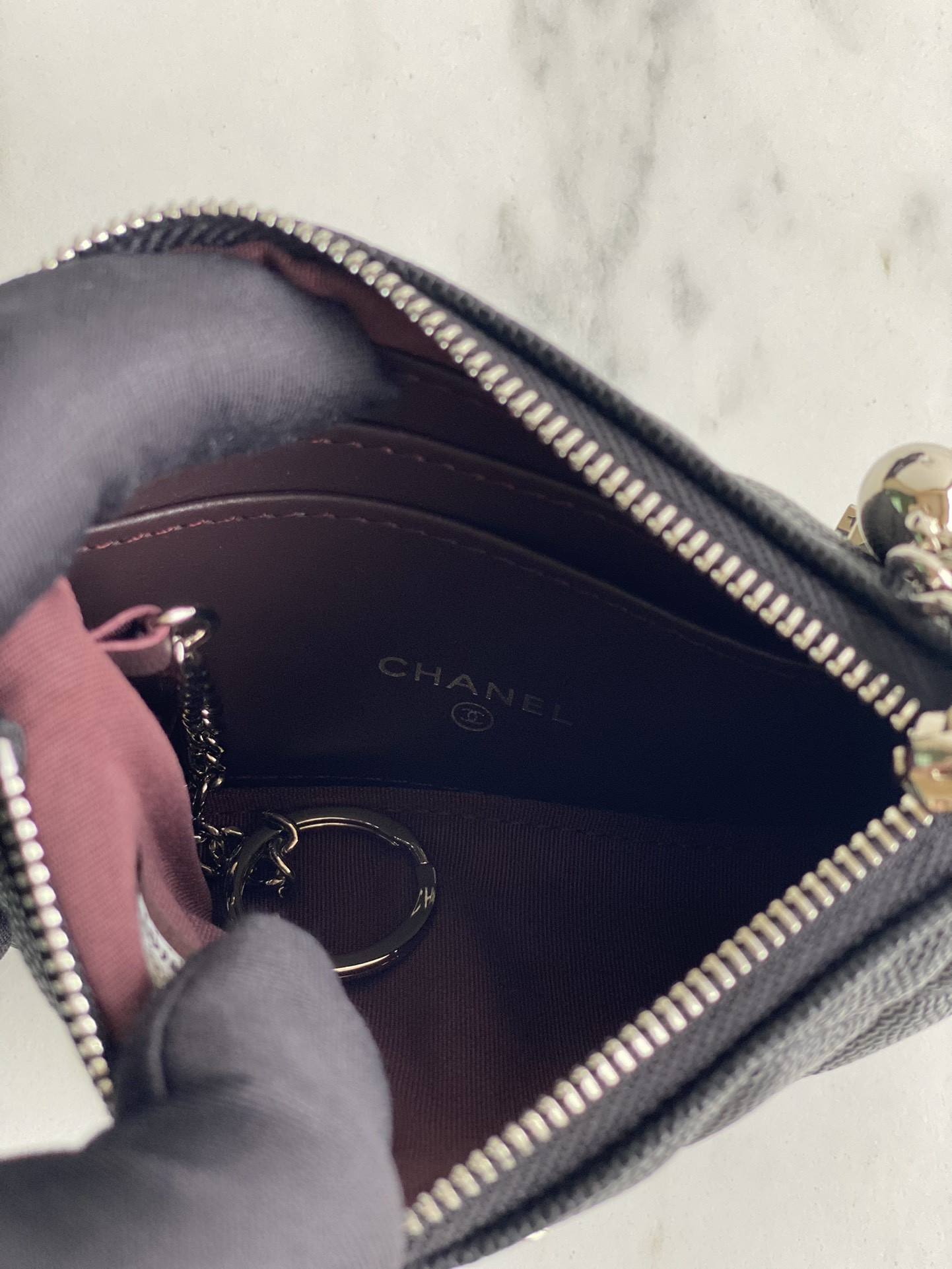 Chanle Zipped Wallet
