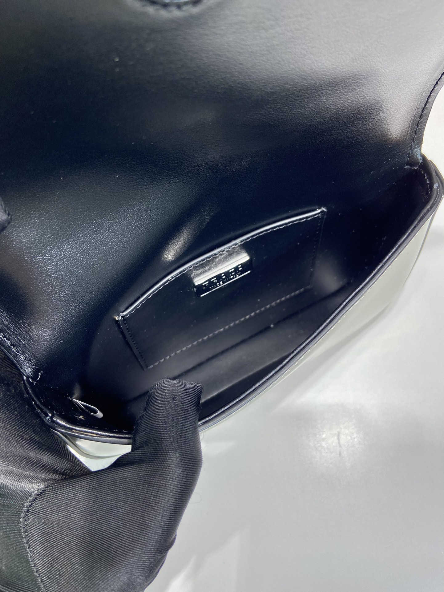 Prada Brushed Leather Mini-bag With Shoulder Strap Bag