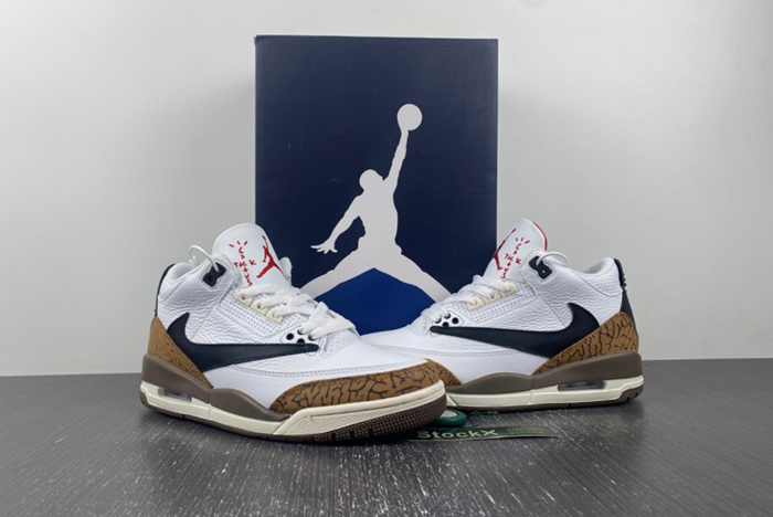 Travis Scott x Air Jordan 3 “Palomino”  CT8532-120
