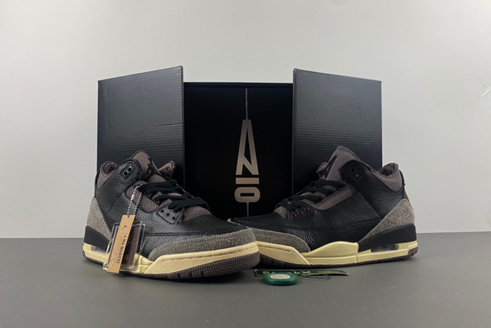 A Ma Manière x Air Jordan 3 “Black” AMM  FZ4811-001