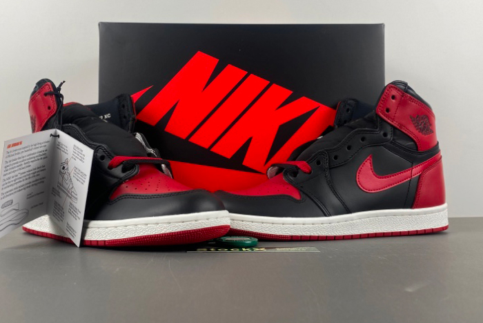 Air Jordan 1 High ’85 “Bred” Color: Black/Varsity Red-White HV6674-067