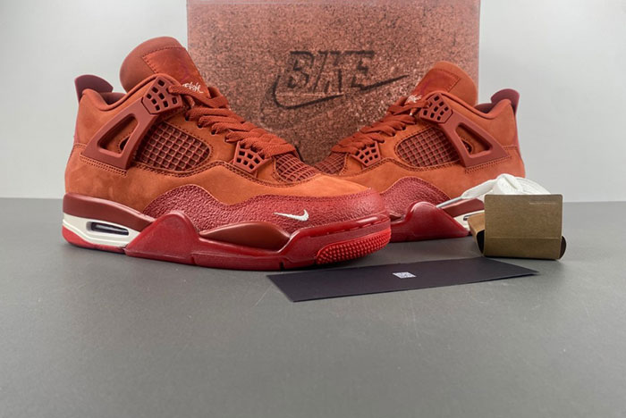 Nigel Sylvester x Air Jordan 4 “Brick by Brick”  HF4340-800