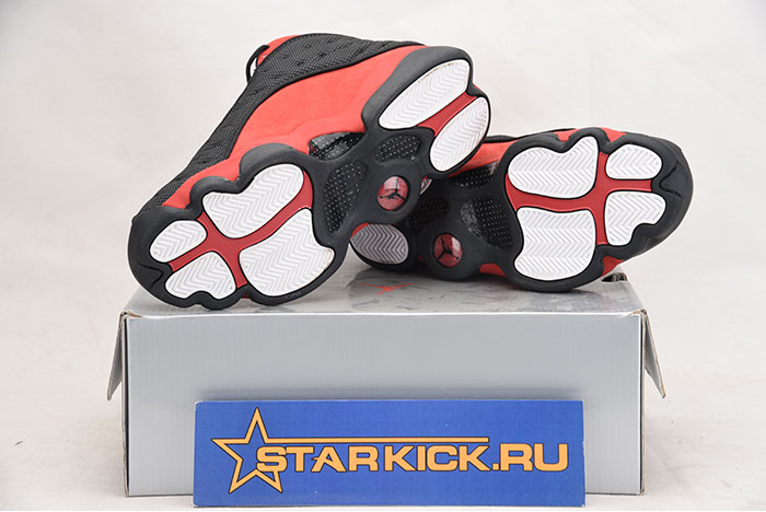 Air Jordan 13 Retro“Bred” black/ red mens 414571-004