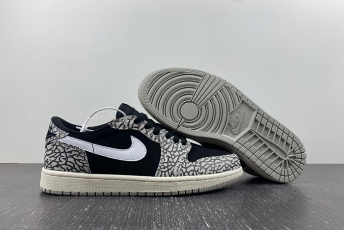 Air Jordan 1 Low “Elephant Print”  CZ0790-001