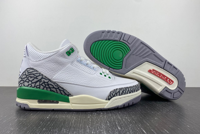 Air Jordan 3 WMNS “Lucky Green”  CK9246-136