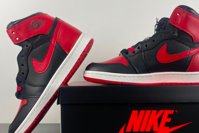 Air Jordan 1 High ’85 “Bred” Color: Black/Varsity Red-White HV6674-067