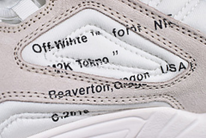 Off-White x nike M2K tekno White, Black & Team Orange A03108 058