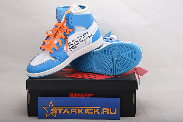 Off-White Air Jordan 1 Powder Blue UNC AQ0818-148