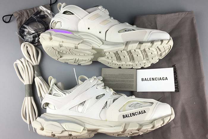 BALENCIAGA TRACK RUNNERS WHITE 542023 W1GB9 6509