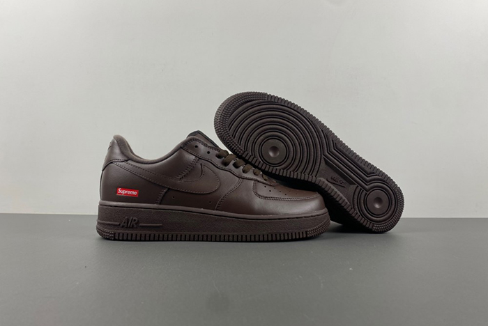 Supreme x Nike Air Force 1 Low “Baroque Brown”  CU9225-200