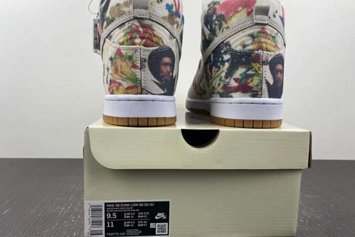 Supreme x Nike SB Dunk High “Rammellzee”SUP FD8779-100